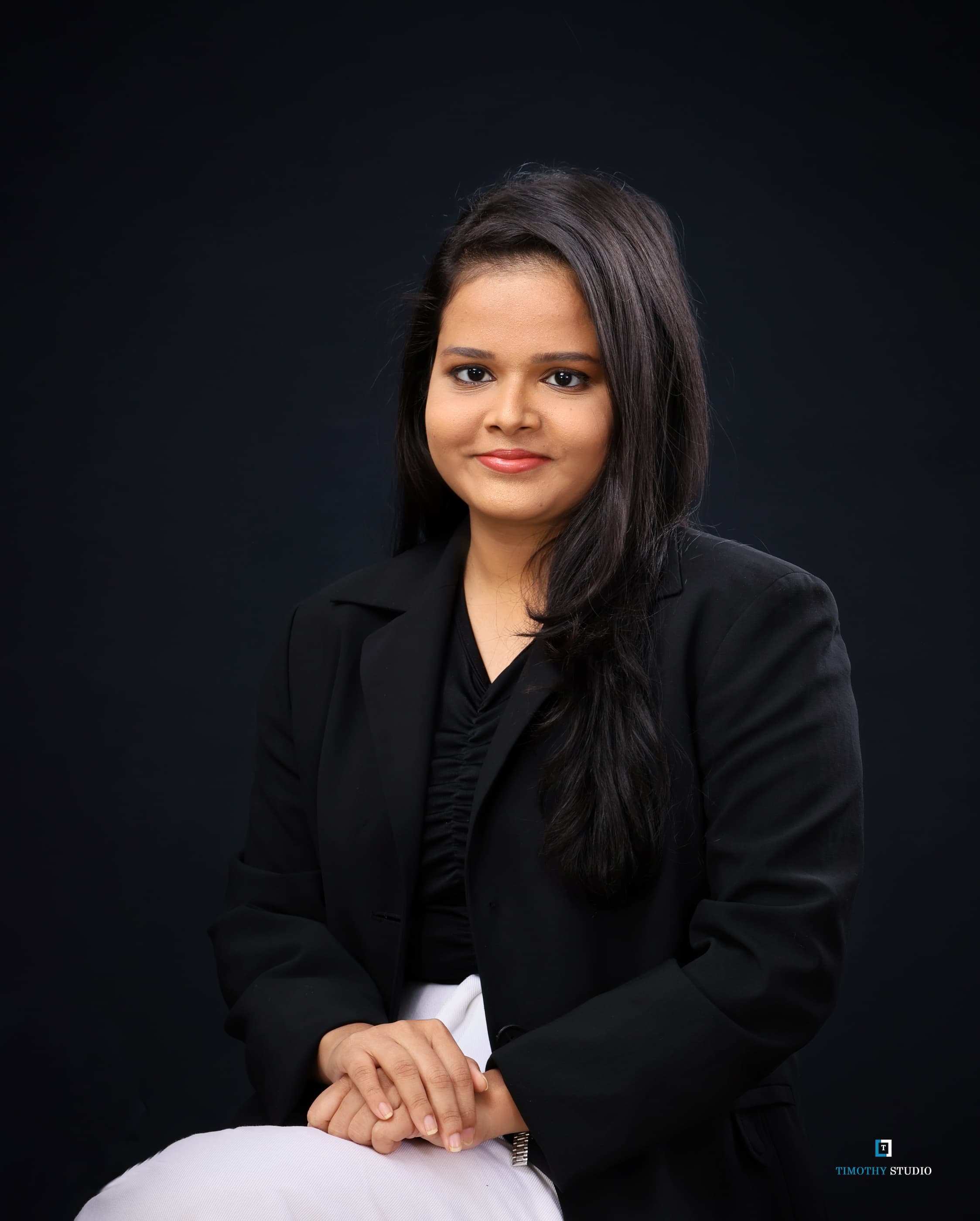 Portrait of fashion designer Imalka Tharuni
